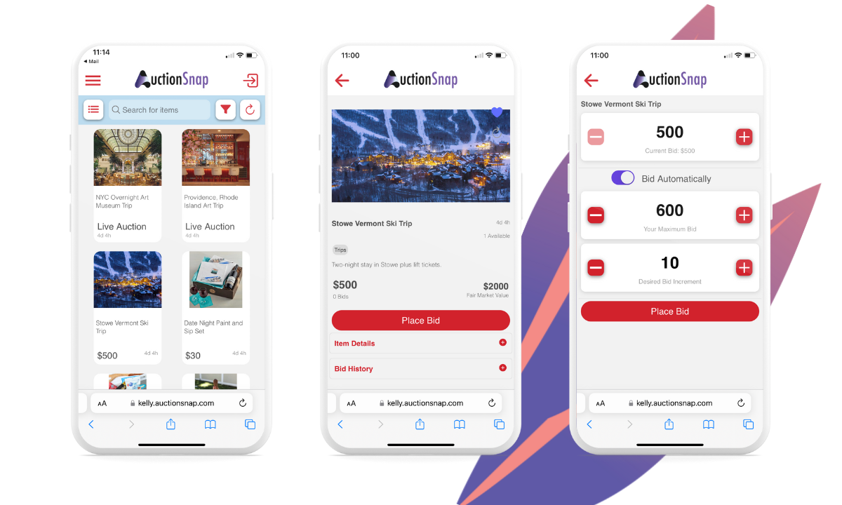 Mobile Bid Mobile Bidding FAQs - AuctionSnap
